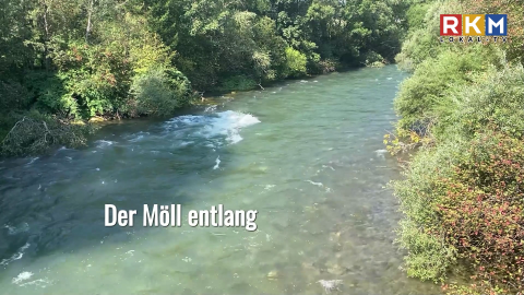 Der Möll entlang. Mit dem Rad nach Rangersdorf